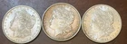 Lot of #3   1885-O Silver Morgan Dollars. Winner gets all three.