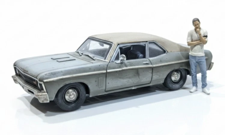 '70 Chevrolet Nova "Beater" "Beverly Hills Cop" MAISTO 1:18 - Immagine 3 di 4