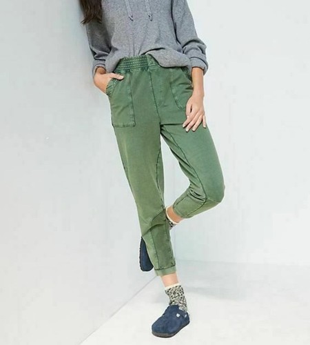 Saturday Sunday Anthropologie Theo Utility Joggers Pants Solid Comfy 1X