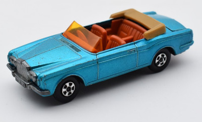 Matchbox Superfast MB69 Rolls Royce Silver Shadow blau. Lesney England