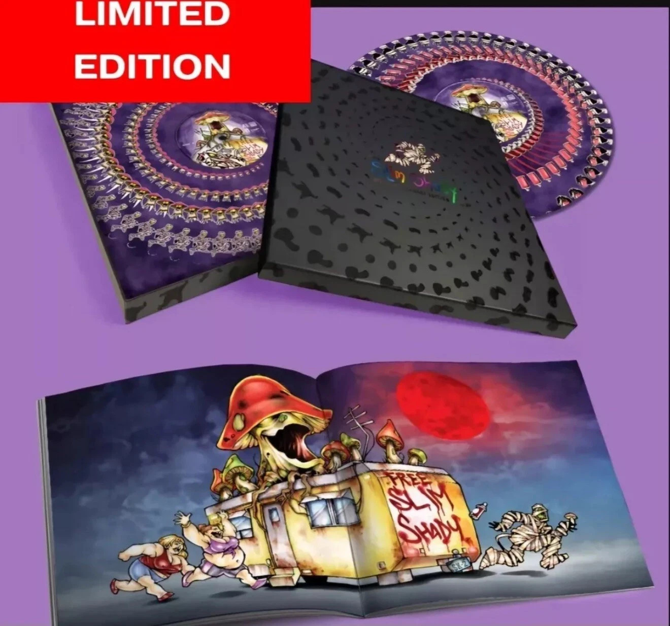 EMINEM SSLP25 25th ANNIVERSARY ZOETROPE PICTURE DISC 2LP LIMITED EDITION