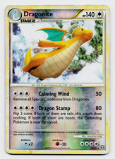 Dragonite 18/102 Pokemon TCG HGSS: Triumphant Reverse Holo HP