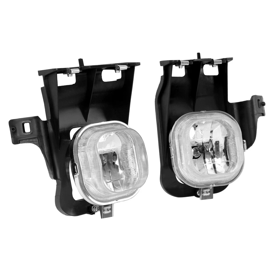 For Ford Ranger 2006-2007 Fog Lights Pair Front Driving Bumper Lamps Clear Lens - Image 2 of 4