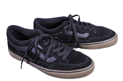 Vans Sneaker Old Skool Bearcat Herren Skaterschuhe schwarz Gr 44,5 Leder CH1-727
