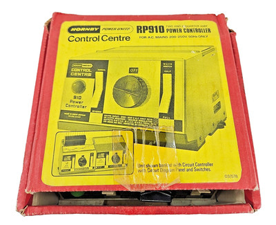 Vintage Hornby Railway Power Unit No RP910 Power Controller Control Center Boxed