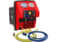 Mastercool 69390 - Spark Free Twin Turbo Refrigerant Mobile Recovery Machine for
