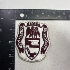 Vtg NEW MEXICO STATE UNIVERSITY ROTC Embroidered Patch 60a2