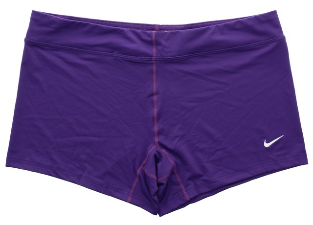 Nike Volleyball Shorts Womens Dri Fit Fitted Short Purple 2xl for sale  online | eBay