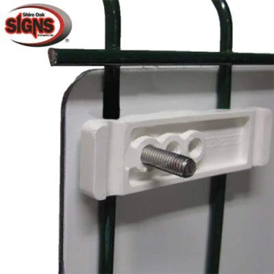 SHIRE OAK SIGNS & GRAPHICS LTD Sign Bracket to Attach Signs and Boards to Wire Fences