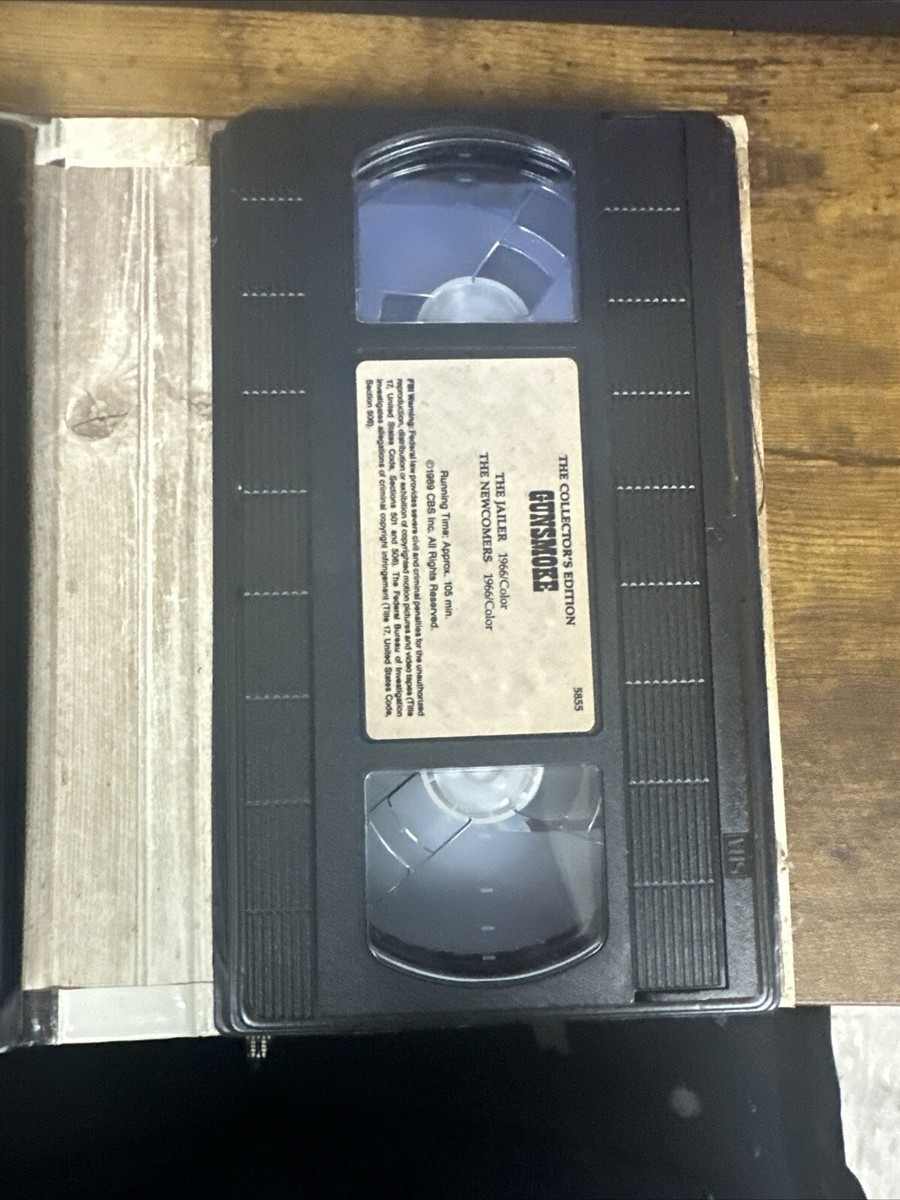 Gunsmoke: The Jailer and The Newcomers (VHS) Collector's