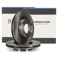 Hirscher Bremsscheiben Ø 286Mm FüR BMW 3Er E36 E46 Z3 Z4 E85 Vorne 34111164199