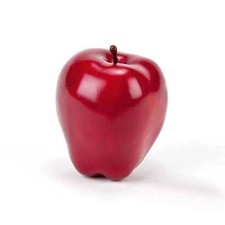 Artificial Apple Red Delicious Apple Box of 12 Decorative Fake Fruit Faux Apple