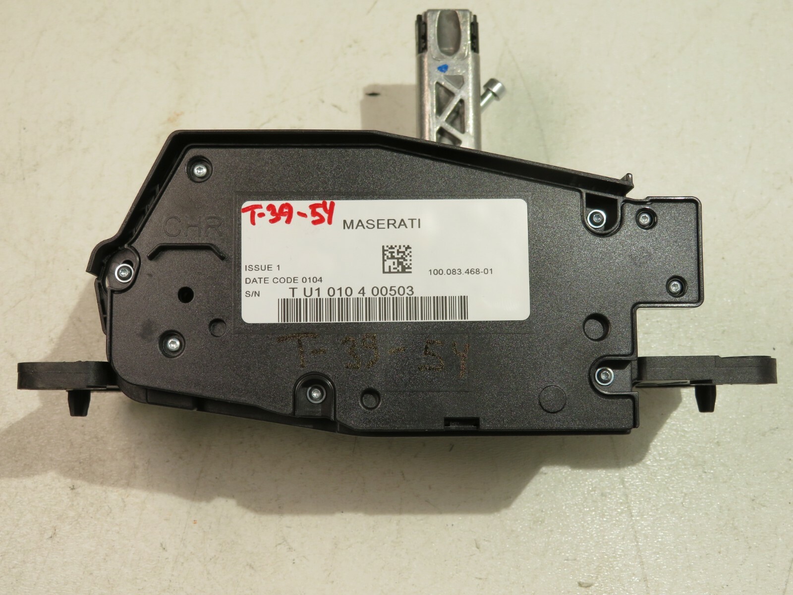 2014-2019 MASERATI GHIBLI SQ4 AUTOMATIC TRANSMISSION GEAR BOX FLOOR SHIFTER OEM