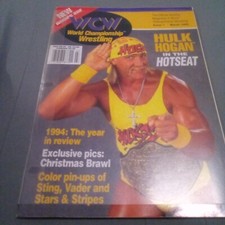 wcw magazine vol 1 march 1995 hulk Hogan hulkster nwo