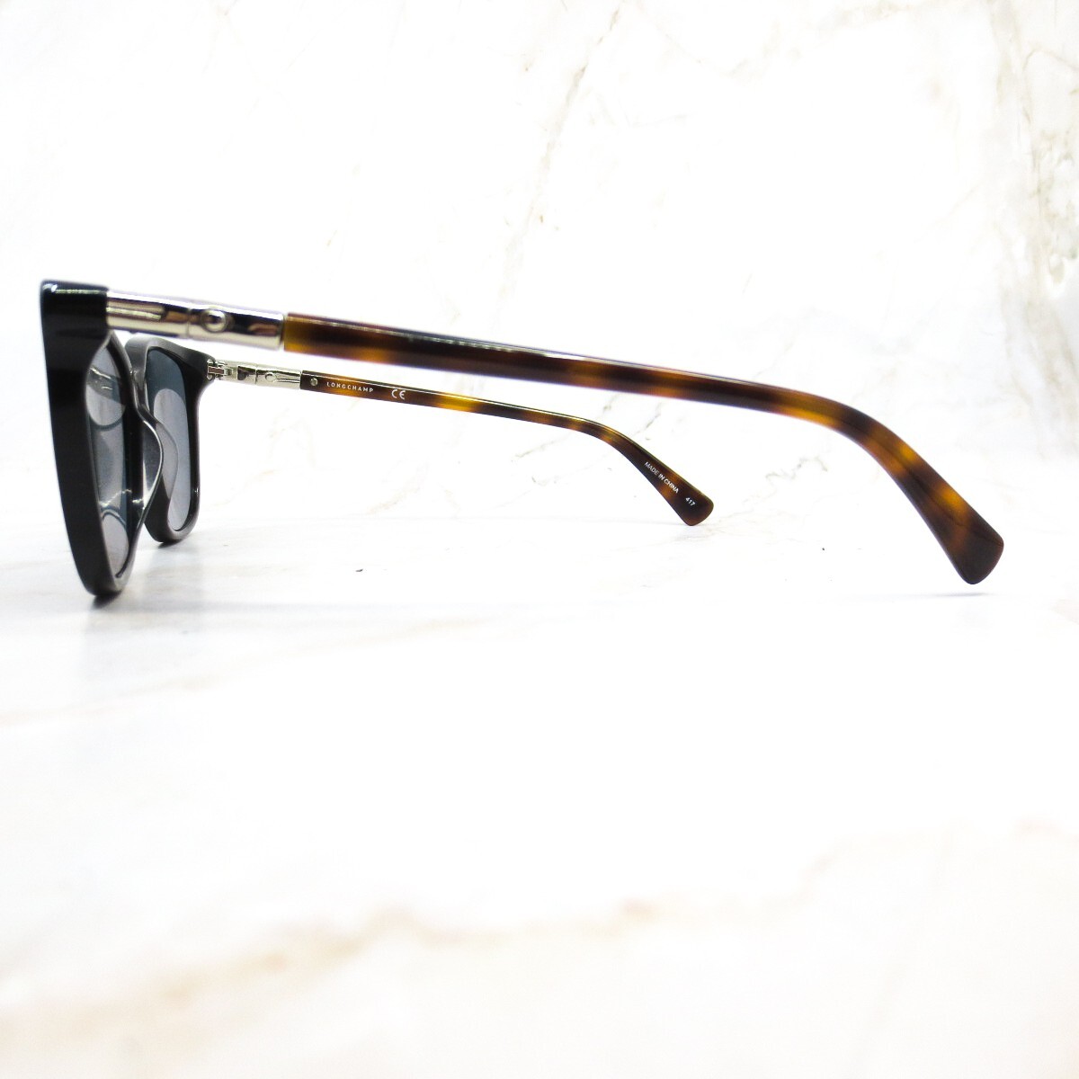 Longchamp Lo2603 001 Black Havana Authentic Eyeglasses 54-16-140 Longchamp Sunglasses Frame LO2603-001 Women main image 4