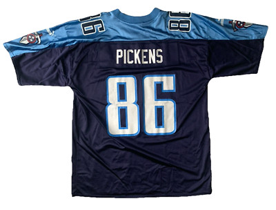 Vintage Puma NFL Tennessee Titans Carl Pickens Football Nylon Jersey Men XL 90's