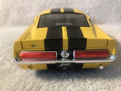 JADA 1:18 1967 SHELBY MUSTANG GT500 RACING #28 YELLOW BIG TIME
