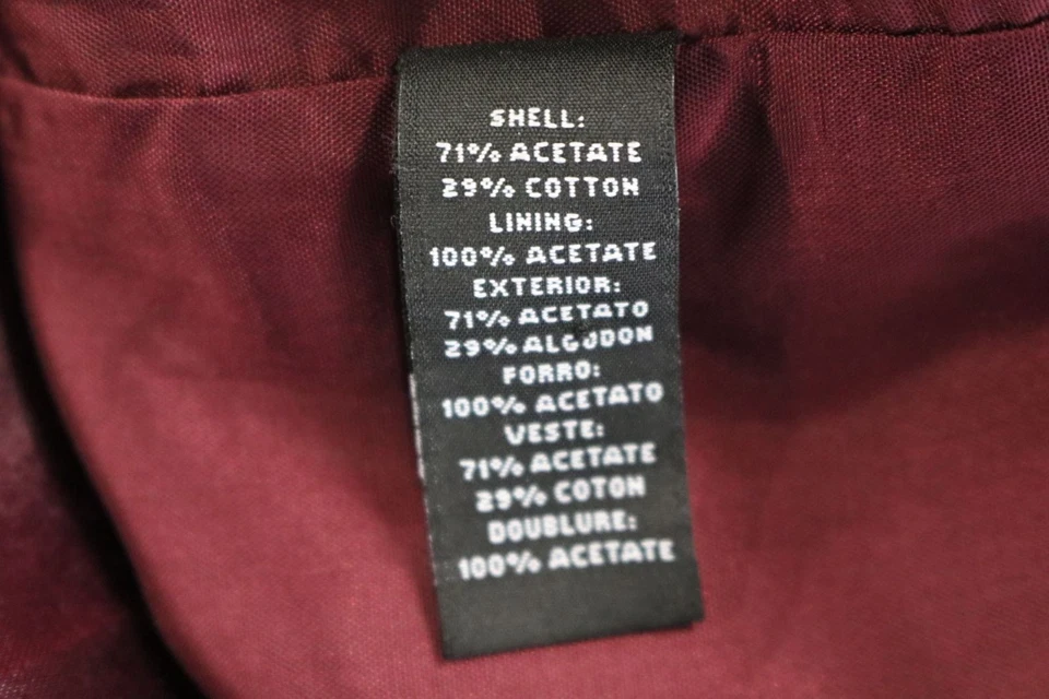 2b Rych женское платье размер 10 вино красный металлический оболочка колена длины повседневный - Изображение 4 из 4