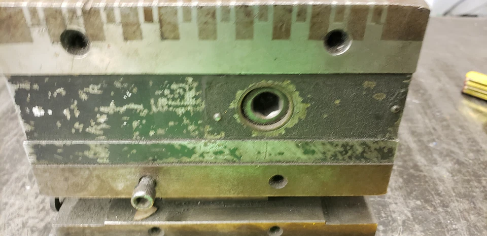 Portabrocas de placa sinusoidal magnético marca desconocida 6 x 6 x 4-5/8" lote #3 Foto 3 de 4