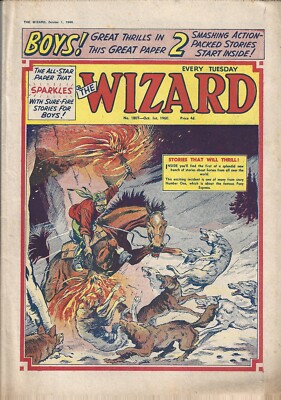 DER ZAUBERER Comic. 1. Oktober 1960 . Nr 1807.