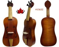 Copy of medieval Fiddle 5 strings 14" vielle.very good sound 15632