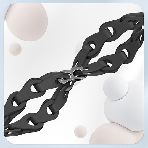 Silicone Strap for Samsung Galaxy Watch 8 40/44mm 8Classic 46mm Women Chain Band - Picture 4 of 58