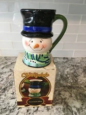The New Cherrydale Snowman Mug NIB