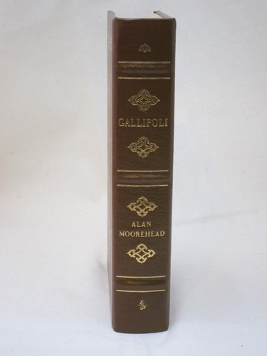 GALLIPOLI EASTON PRESS ALAN MOOREHEAD COLLECTORS EDITION LEATHER 1988 - Picture 2 of 10