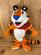 Vintage Tony The Tiger Kellogg Frosted Flakes 1993 10" Plush Stuffed Animal Toy