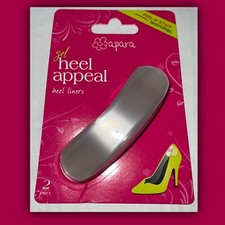 Gel Heel Appeal Heel Liners for High Heeled Shoes - NEW - Pack of 2 Pairs