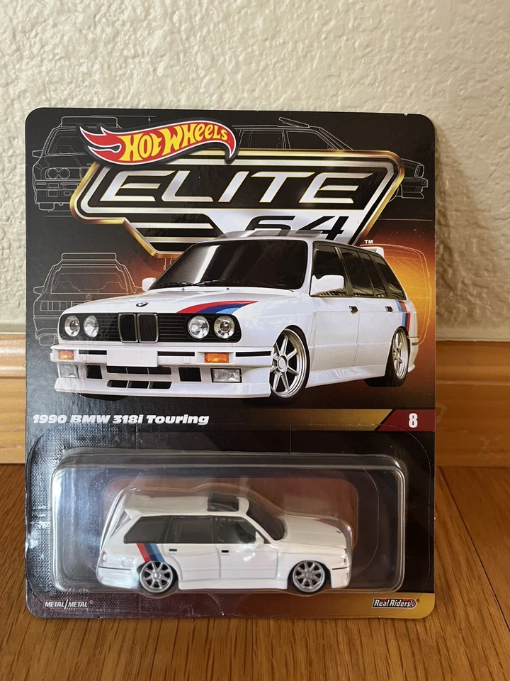 Hot Wheels Elite 64 1990 BMW 318i Touring E30 Wagon Touring Ready To Ship - Image 3 of 4