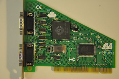 RARITÄT DSerial LAVA Computers 2x serielle Schnittstelle PCI V24 aus Canada 2000