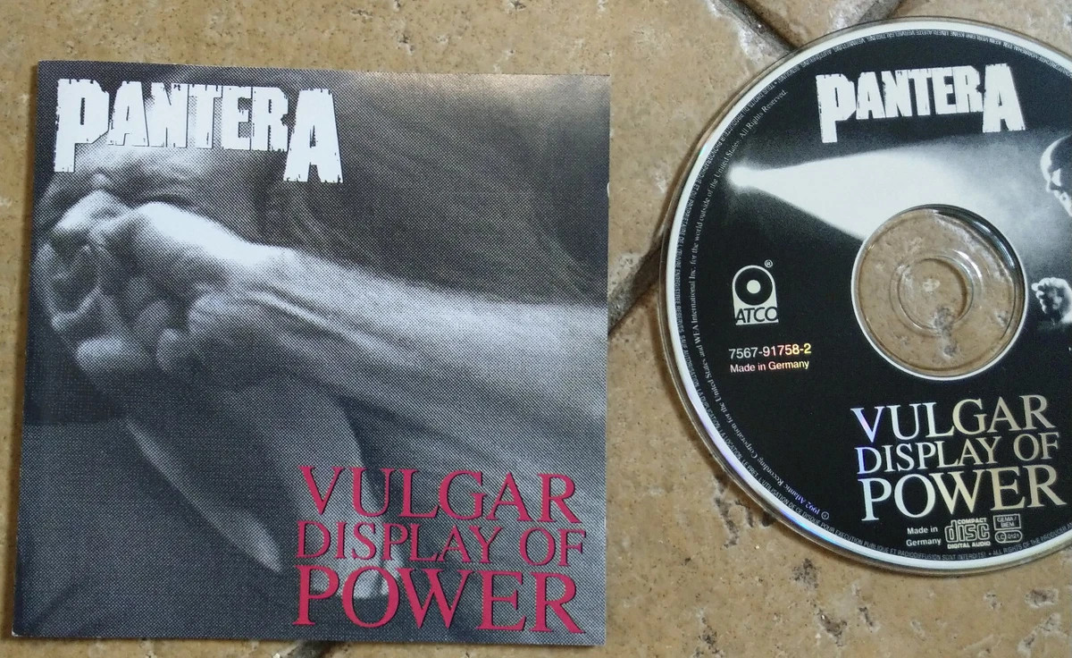 Pantera Vulgar Display Of Power Album Cover