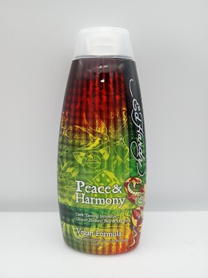 Ed Hardy PEACE AND HARMONY Dark Intensifier Tanning Bed Lotion 10 Oz