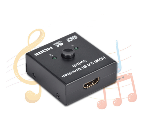 HDMI Splitter 2 Input 1 Output OR 1 Input 2 Output 2 Way Switch Box FHD 1080P - Picture 8 of 12