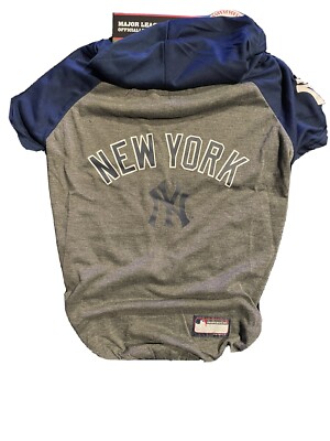 Pet First New York Yankees Dog Hoodie Large