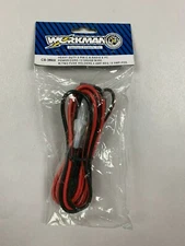 Workman CB-3AXX 12 GAUGE CB RADIO Power Cord w/ 3-Pin Plug With Fused Link