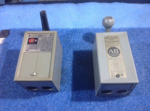 2 reversing switches-ch &ab, single, three phase & dc | eBay