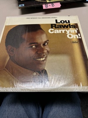 LOU RAWLS Carryin' On! 1966 Vinyl LP Capitol ST-2632 - NM in shrink!