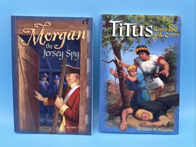 Abeka Adventures In History Readers- Morgan Jersey Spy, Titus Comrade of Cross