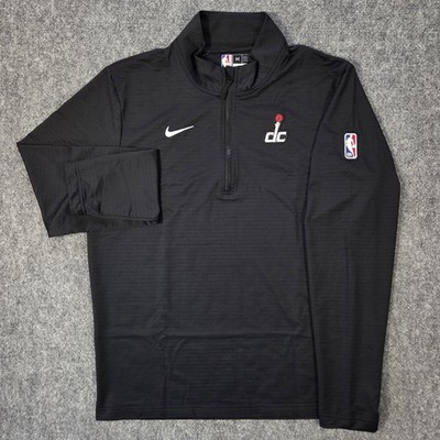 Nike Washington Wizards NBA Authentics Pullover Mens Medium Black FV0938-010