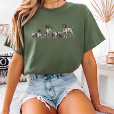 German Shorthaired Pointer tshirt Dog Mom Lover Gift