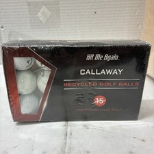 15 CALLAWAY Golf Balls Premium Recycled SEALED Pack