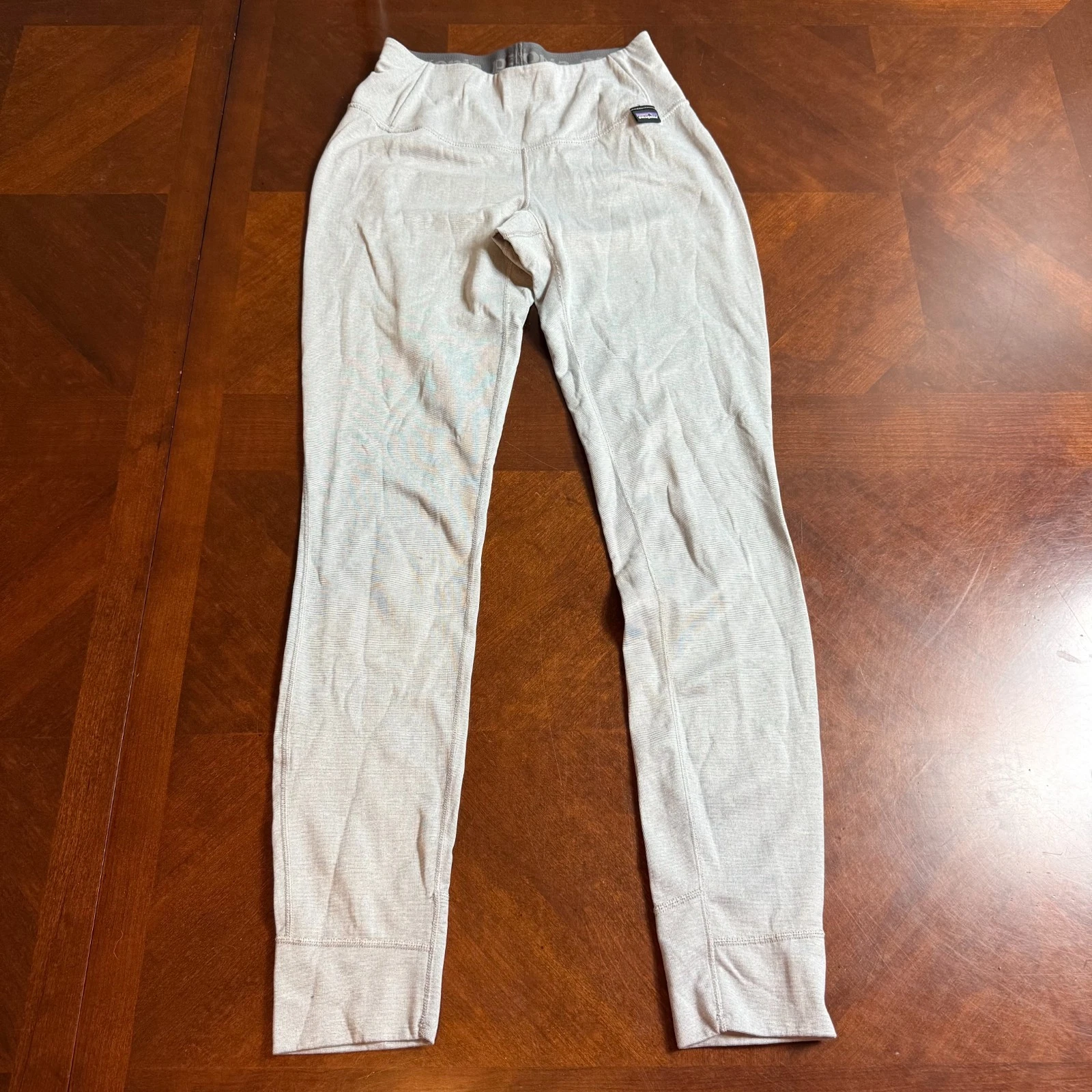 Patagonia Womens XXS Pants Gray Capilene Midweight Bottoms Baselayer Polartec