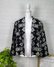 Women's L Southwest Canyon vintage Aztec jacket blazer
