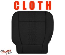 2015-2020 Ford F-150 Xlt Sport F150 - Driver Side Bottom Cloth Seat Cover Black 2015-2020 Ford F-150 Xlt Sport F150 - Driver Side Bottom Cloth Seat Cover Black
