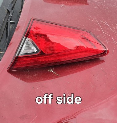 NISSAN PULSAR 2017 O/S/R DRIVERS SIDE REAR INNER TAIL LAMP UNIT 