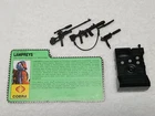 Vintage GI Joe Lot 1990 ARAH~ Cobra Sonic Fighters Lampreys V2 Near Complete Acc