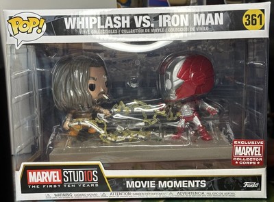 Funko Pop! Moments: Marvel - Whiplash vs. Iron Man - Amazon (Exclusive) #361