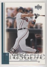 2001 Upper Deck Reserve Javy Lopez #96 mx5